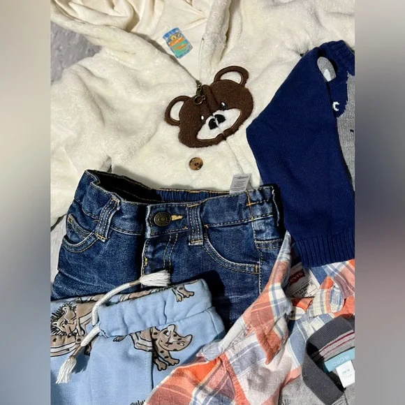 6-12 month boy pkg lined jeans - Picture 4 of 8